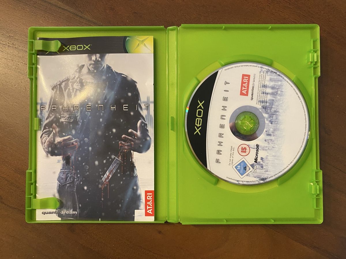 Microsoft Giochi: Fahrenheit für Xbox – Usato da Thunstetten venduto da Virus_33 3