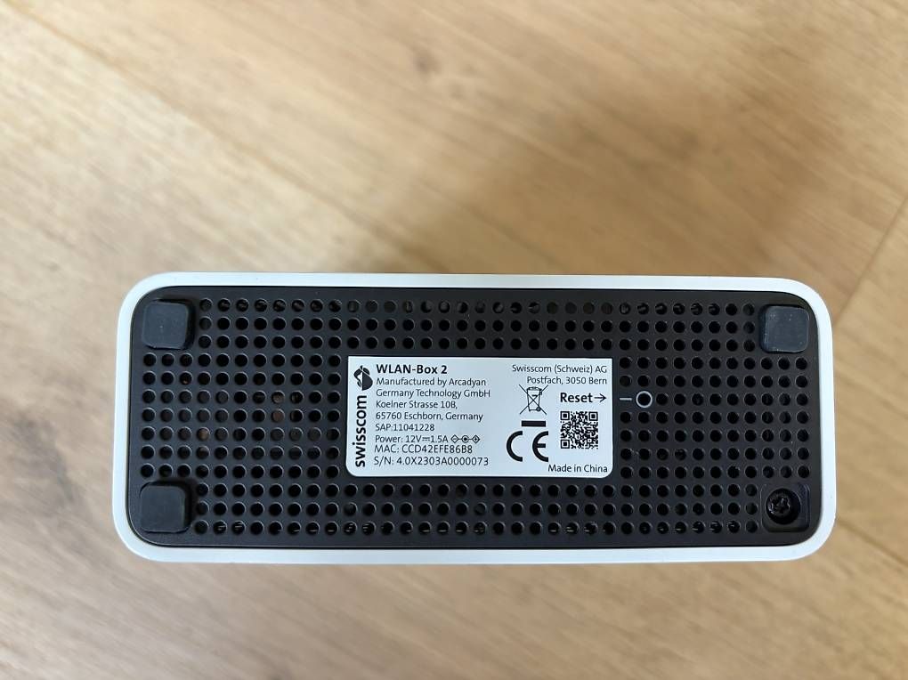 Amplificateurs: Swisscom WLAN-Box 2 – D'occasion à Ebertswil par Knuet 1