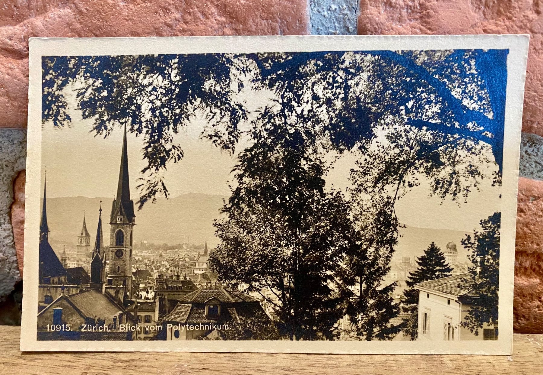 Ansichtskarten: Zürich - Blick vom Polytechnikum – Gebraucht aus Root von ENGLAND-TREASURES