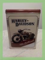 Blechdose Harley-Davidson  "750 Flathead" US Import