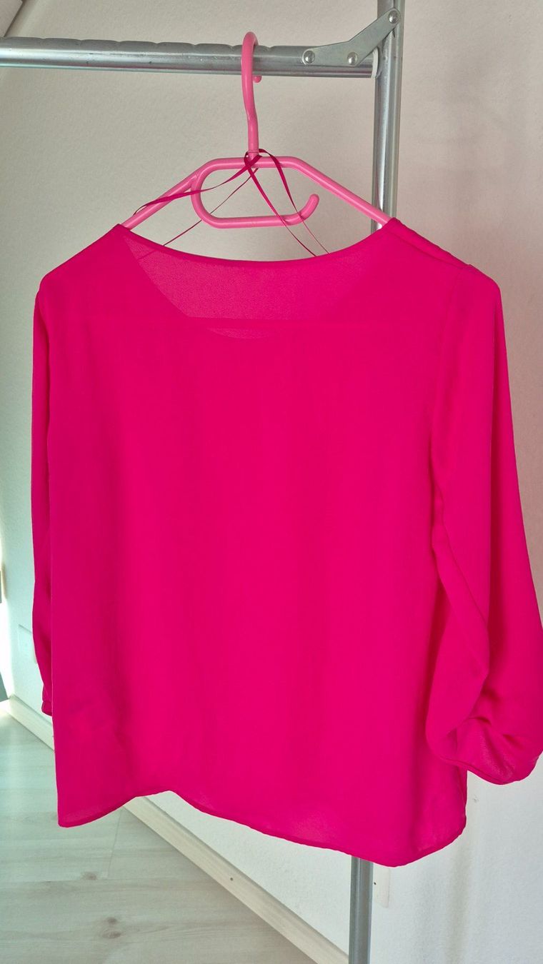 Marc Cain Camicette: MarcCain Shirt/Bluse himbeer Grösse N2 – Usato da Kilchberg ZH venduto da logn 1