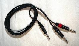 Câbles audio - Insert jack 6.3mm - Neutrik