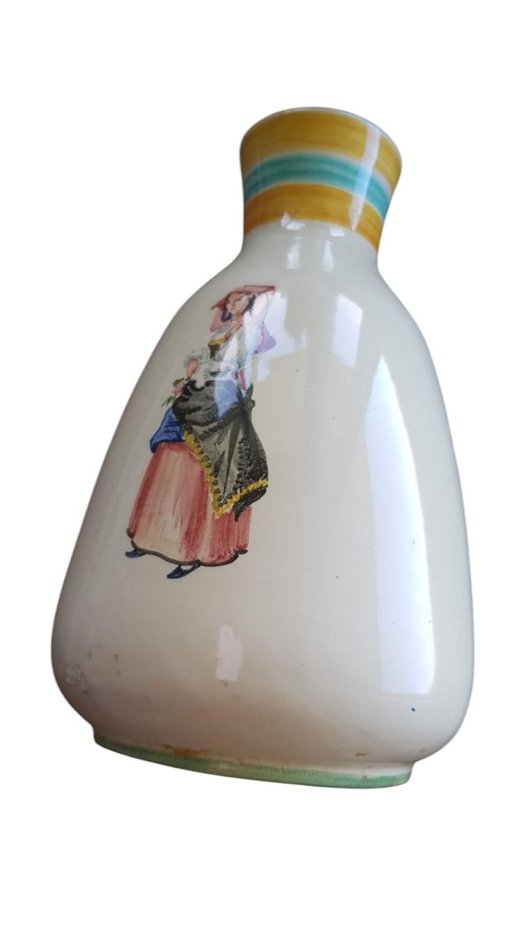 Vasi & Recipienti: Vase Majolika Ferlano 1950er – Usato da Mörschwil venduto da wunderkiste44 3