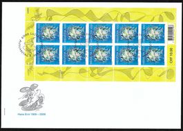 2 FDC 2009 KB Hans Erni SBK 80.-  Illustriert ohne Adresse