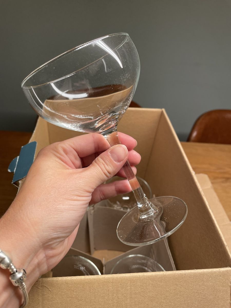 Bicchieri: 8 Champagner Glaeser Royal Leerdam – Usato da Niederbüren venduto da poschti 5