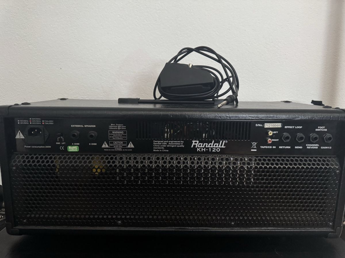 Randall Amplificateurs: Randall KH120 Kirk Hammett Signature Halfstack – D'occasion à Rietheim par olinix 5