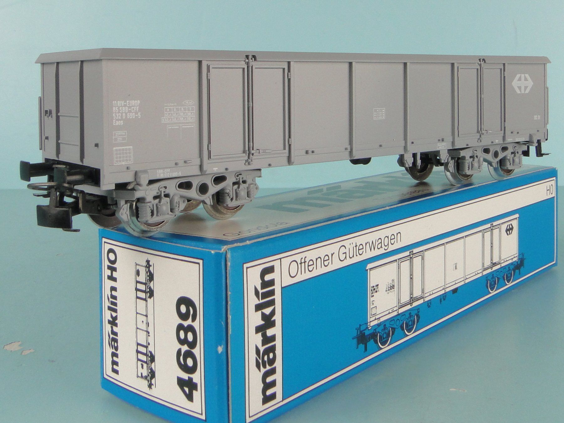 Märklin Modellini di ferrovie: Märklin 4689 SBB Eaos – Usato da Bülach venduto da cann11 1