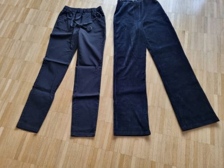 2 Hosen schwarz Gr. 36/S NEU