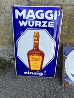 Maggi Würze einzig Emailleschild