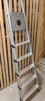 Aluminium Trittleiter 6 Stufen Höhe 130 cm gebraucht
