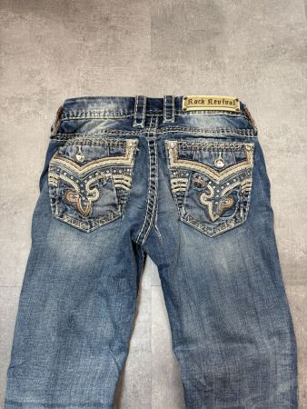 Rock Revival Bootcut Flared Jeans – Grösse S/26