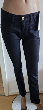 Neue Freesoul Damen Jeans, Schwarz, Grösse 28