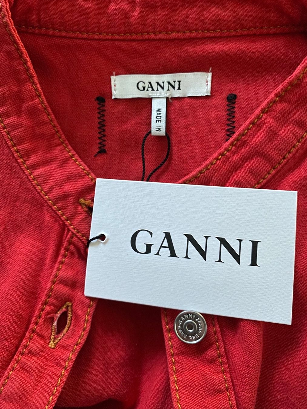 Ganni Chemisiers: GANNI super, leichte Denim Bluse - neu - – Neuf (Voir description) à Jona par vanessasupermarket20 5