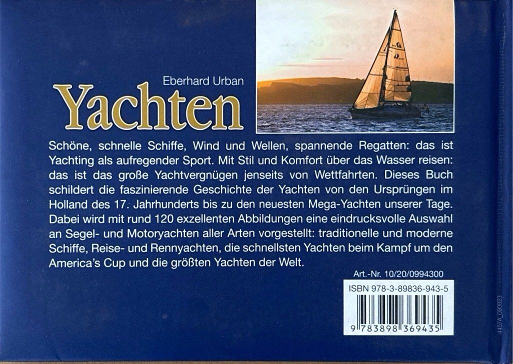 Libri: Yachten – Nuovo (secondo la descrizione) da Sarnen venduto da Livres 1
