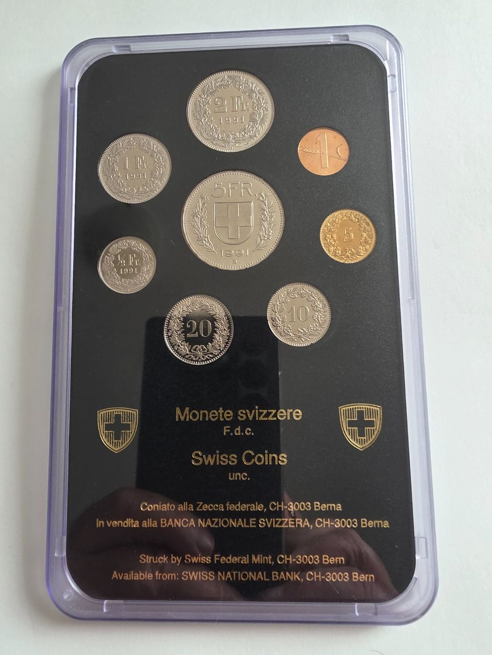 Tutti le monete: Jeux de monnaies 1991 F.d.c. – Nuovo e nell'imballaggio originale da Concise venduto da coolinvest