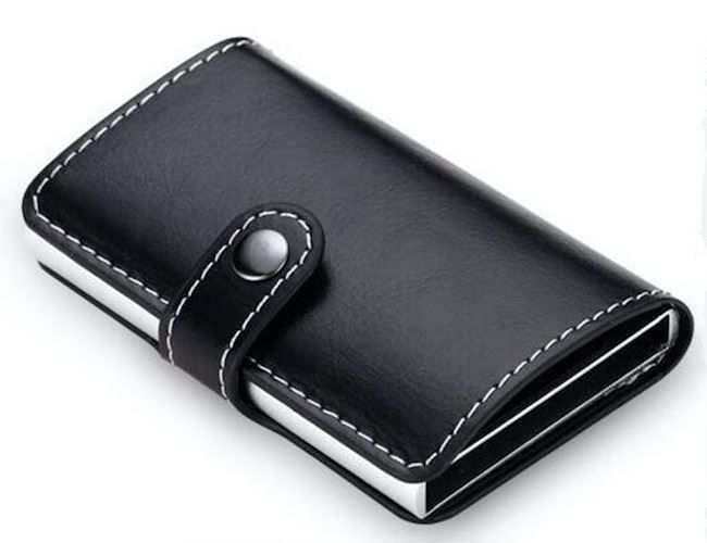 Portafogli: Safe Wallet - schwarz (ähnlich Secrid) – Nuovo e nell'imballaggio originale da St.Gallen venduto da Danimeierch