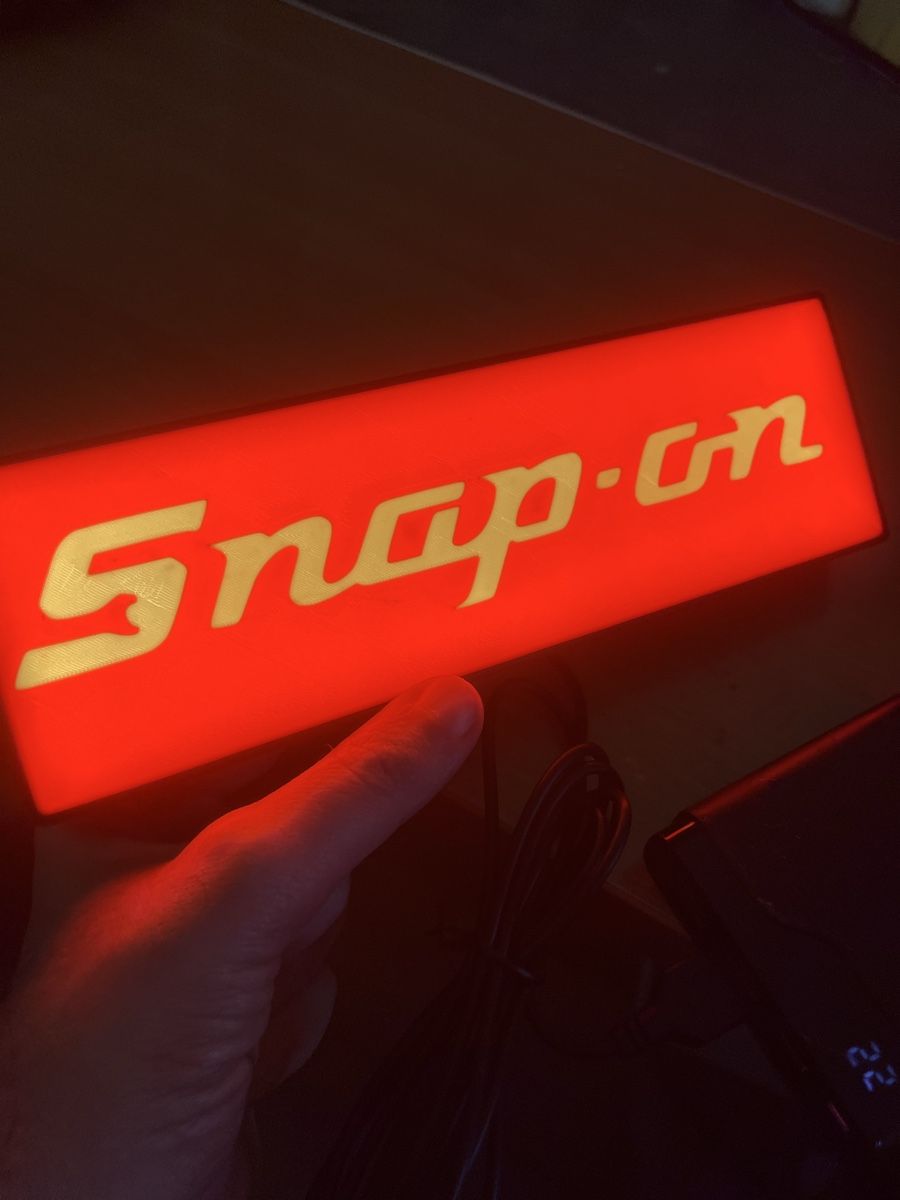 Lampade: Lampe led lightbox snap-on – Nuovo (secondo la descrizione) da Noville venduto da Berlusconi55