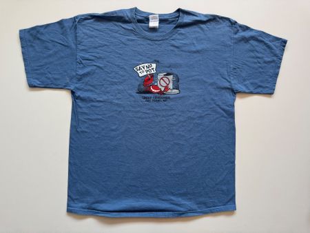 "Say no to Pot" Lucky Fisherman Oak Island  MEN XL
