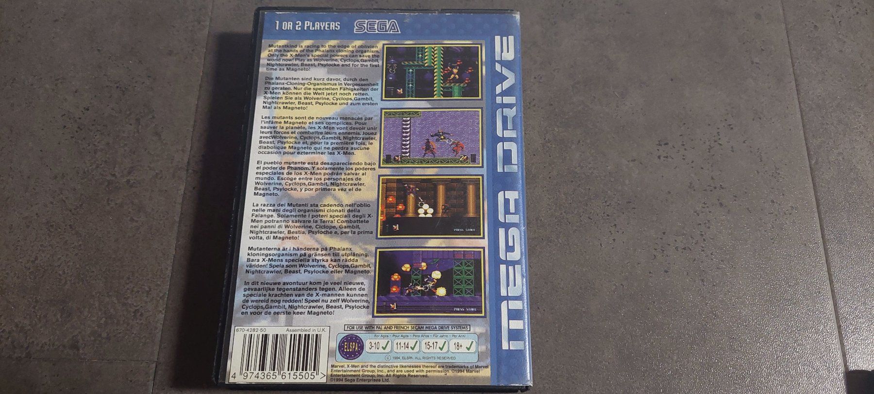 Sega Giochi: X-Men 2 Sega Mega Drive – Usato da Hindelbank venduto da GameBoy1981 1