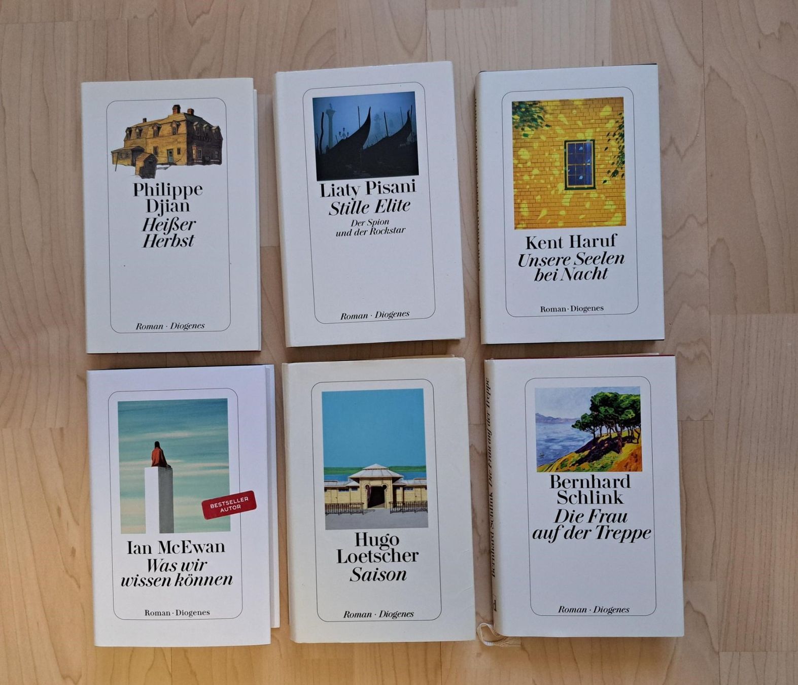 Libri: 6x Romane, Diogenes, Hardcover – Usato da Basel venduto da Patiscat
