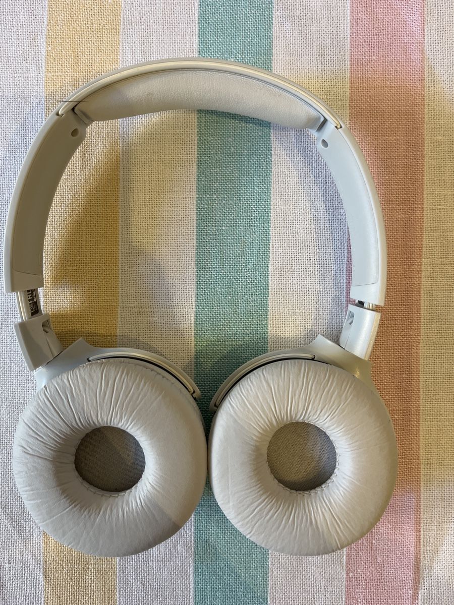 Philips Cuffie: Neuwertige Philips Kopfhörer grau – Nuovo (secondo la descrizione) da Herrliberg venduto da spunggi 1