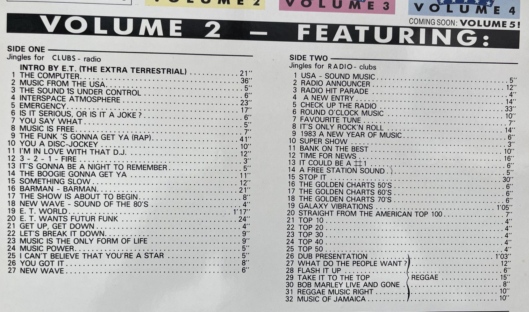 Schallplatten: JIngles from U.S.A. - Volume 2 - Vinyl – Gebraucht aus Oftringen von Vucki 1