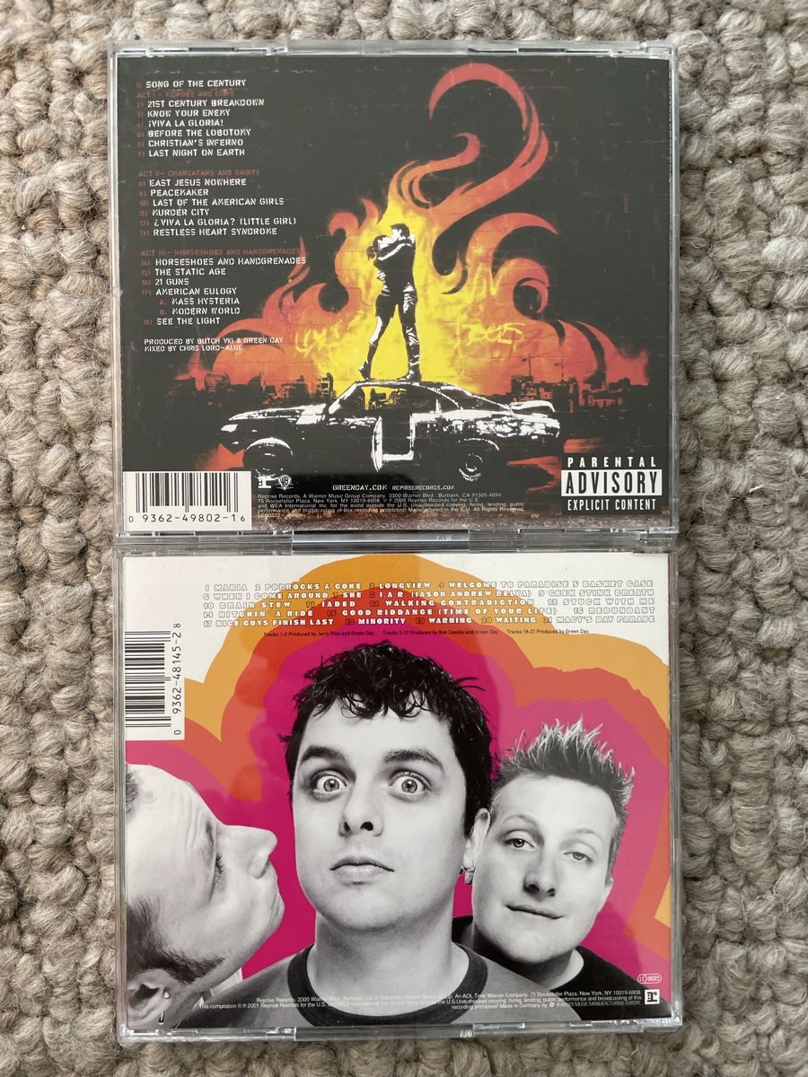 CDs: 2x Green Day – Gebraucht aus Reinach AG von trigger7811 1