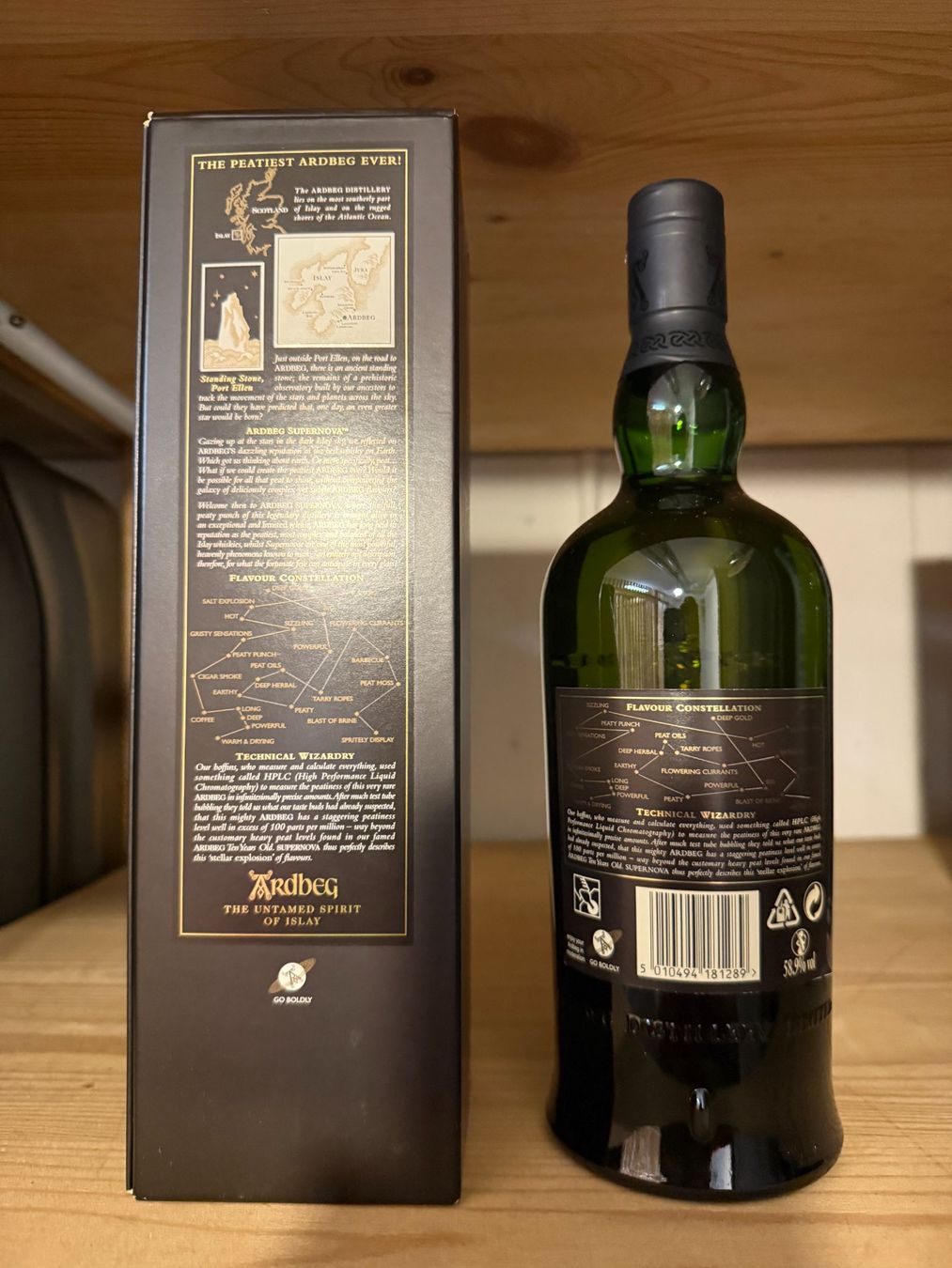 Ardbeg Bevande alcoliche: Ardbeg Supernova – Stellar Release – Nuovo e nell'imballaggio originale da Zürich venduto da Nistel 1