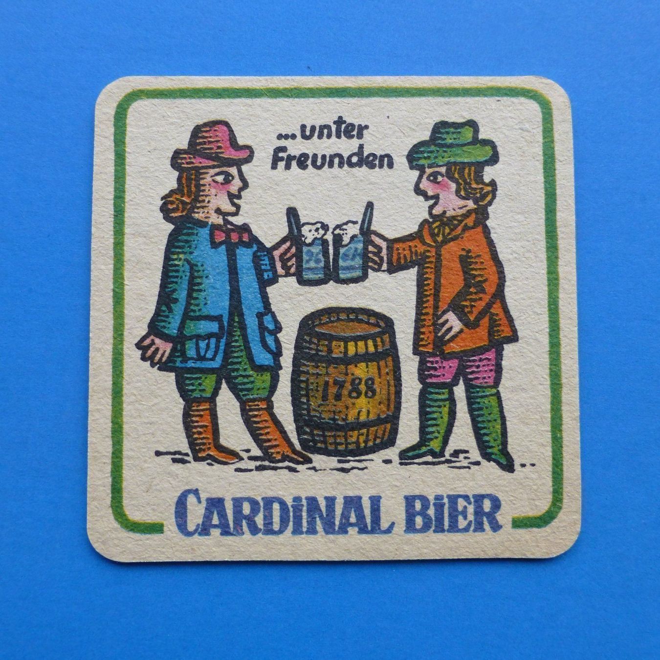 Sottobicchieri: Drummelhund Bierdeckel Cardinal – Usato da Basel venduto da Falconis 1