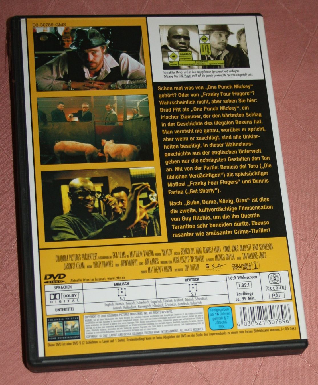 Tutti i DVDs: DVD Snatch (21) – Nuovo (secondo la descrizione) da Flüelen venduto da Rosegarden 1