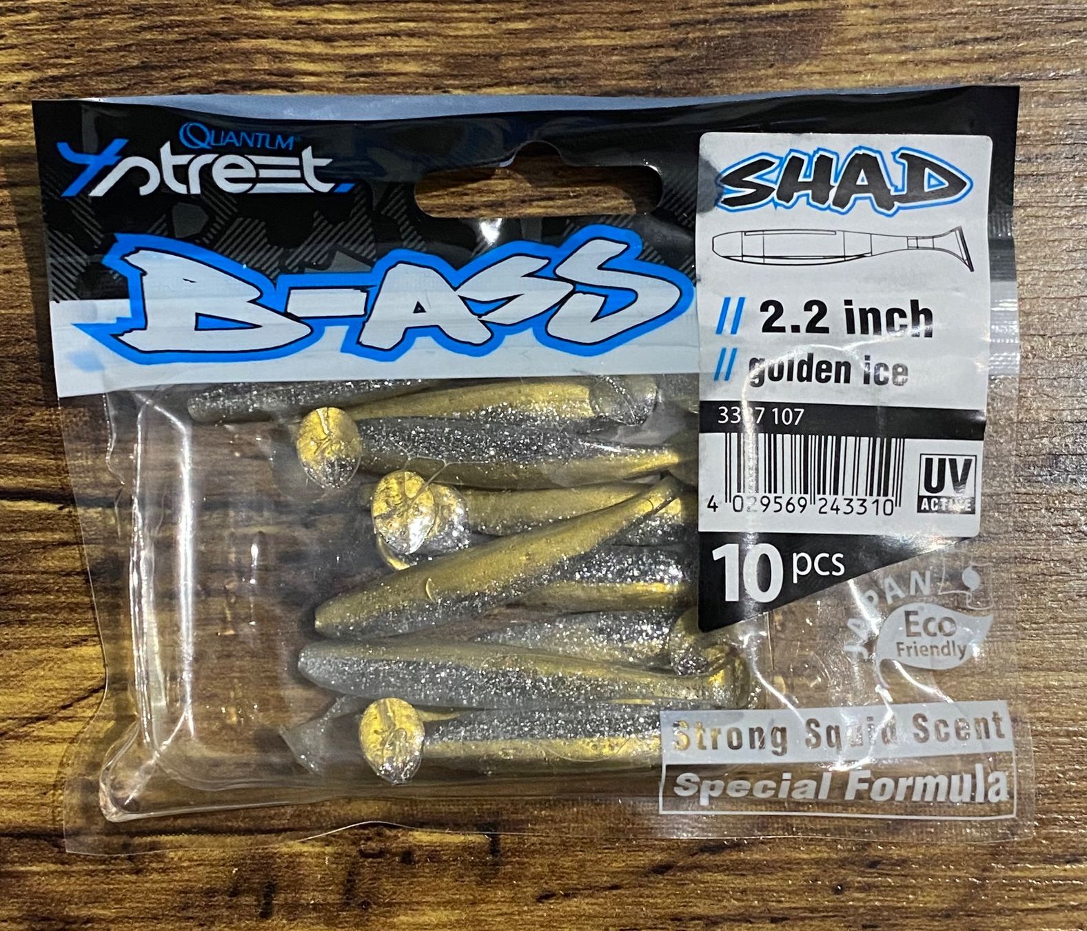 Esche: QUANTUM 4street B-Ass Shad 2.2" 5.6cm – Nuovo e nell'imballaggio originale da Widnau venduto da Fishingtackle_Oggy