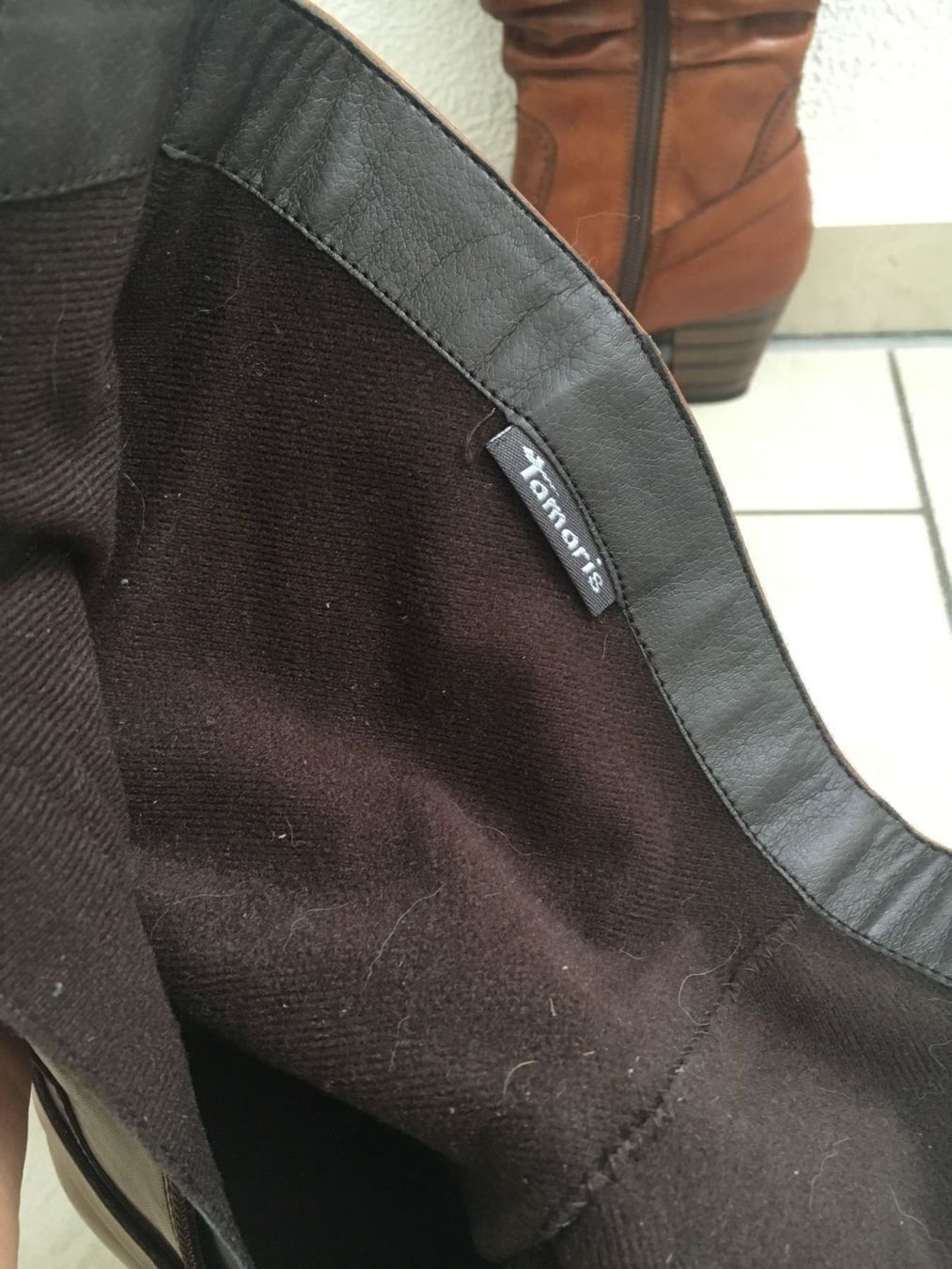 Tamaris Scarpe da donna: Tamaris Lederstiefel Grösse EU 37 – Nuovo (secondo la descrizione) da Luzern venduto da 2ndchances 4