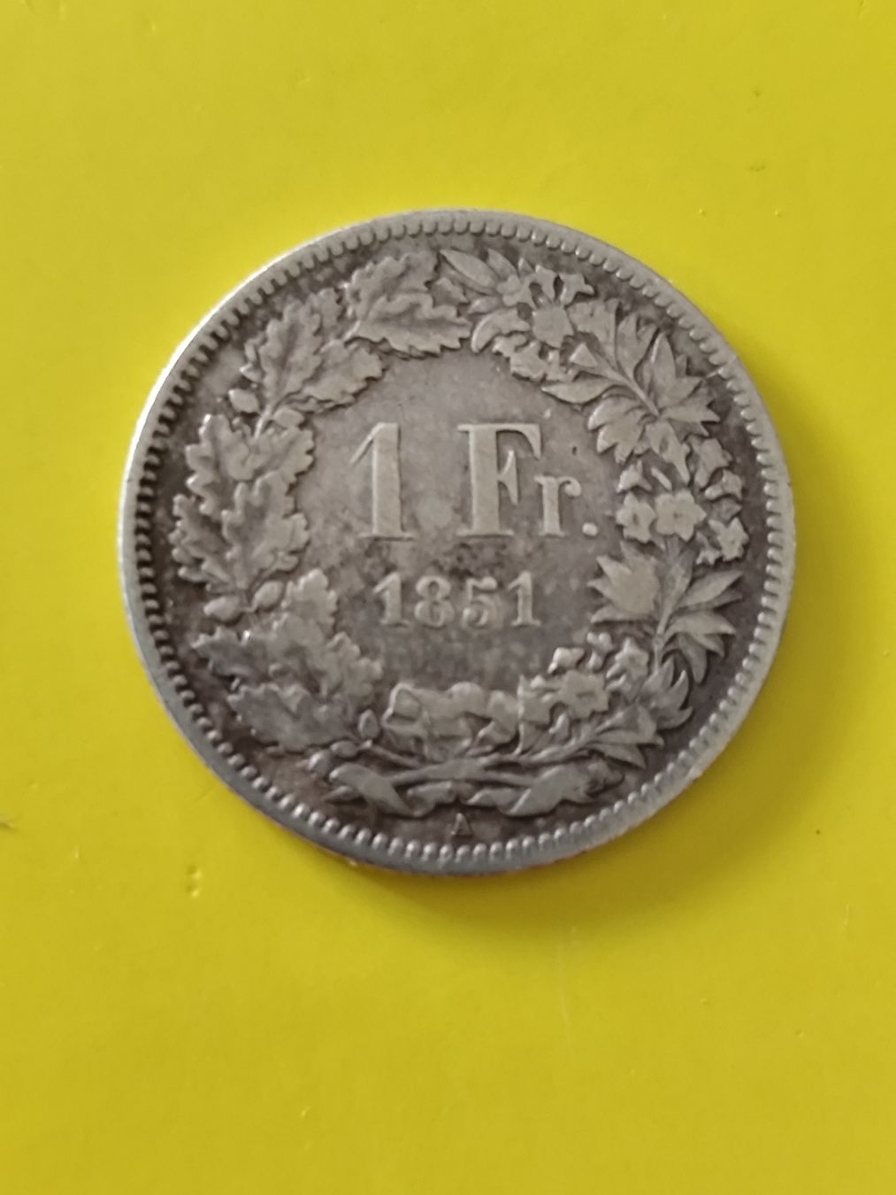 Tutti le monete: 1franken silber 1851 uralt – Usato da minusio venduto da Birraio