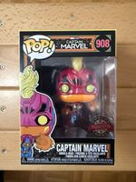 Funko Pop Captain Marvel Black light 