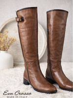 Designer Damenstiefel aus Italien, Premium Qualität, Gr. 39½