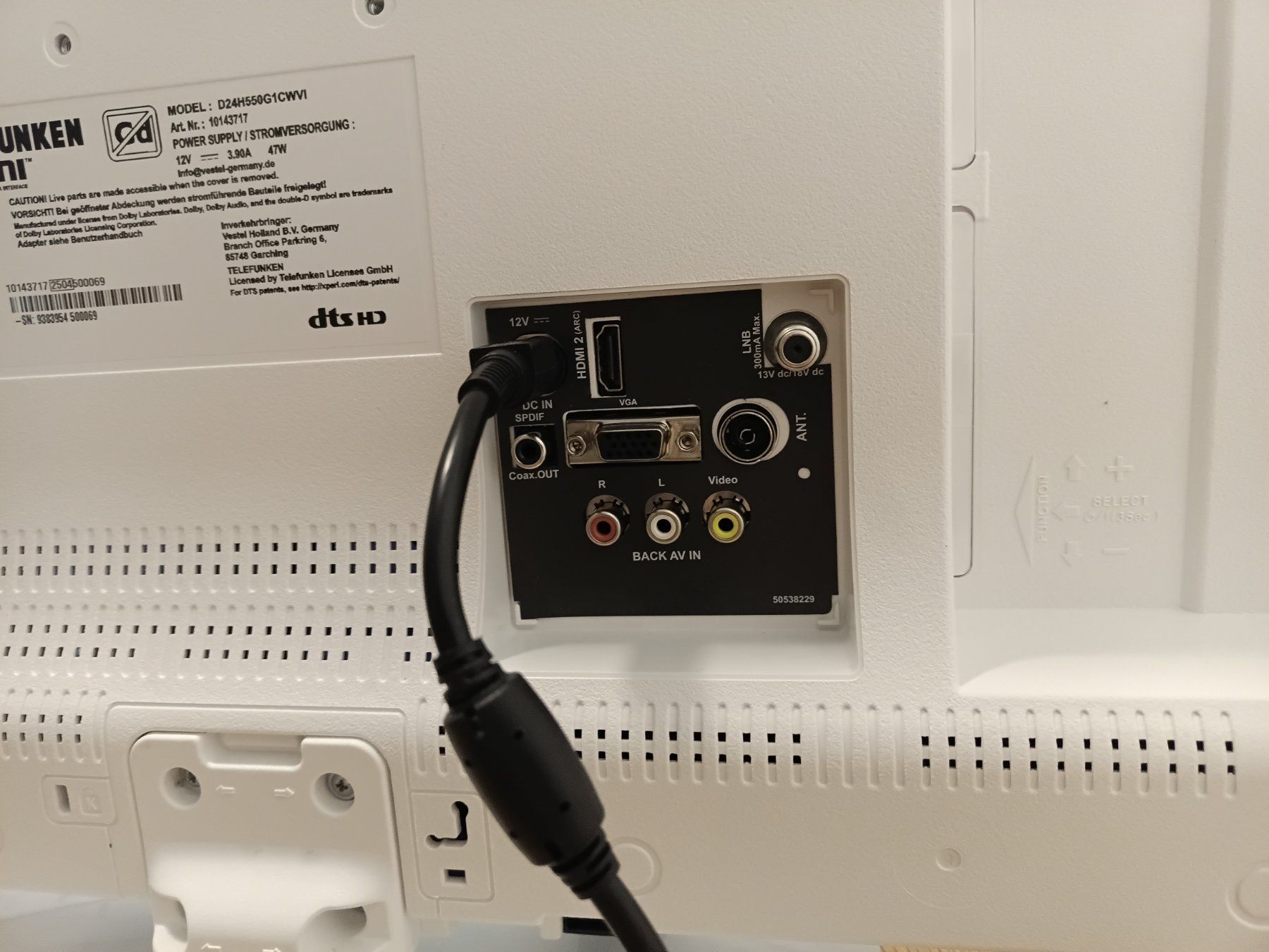 Telefunken Televisori: Telefunken D24H550G1CWV weiss - 24'' – Usato da Dietlikon venduto da surrli13 1
