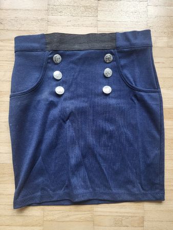 Tally Weijl Minirock, dunkelblau, Grösse 34, Top Zustand!