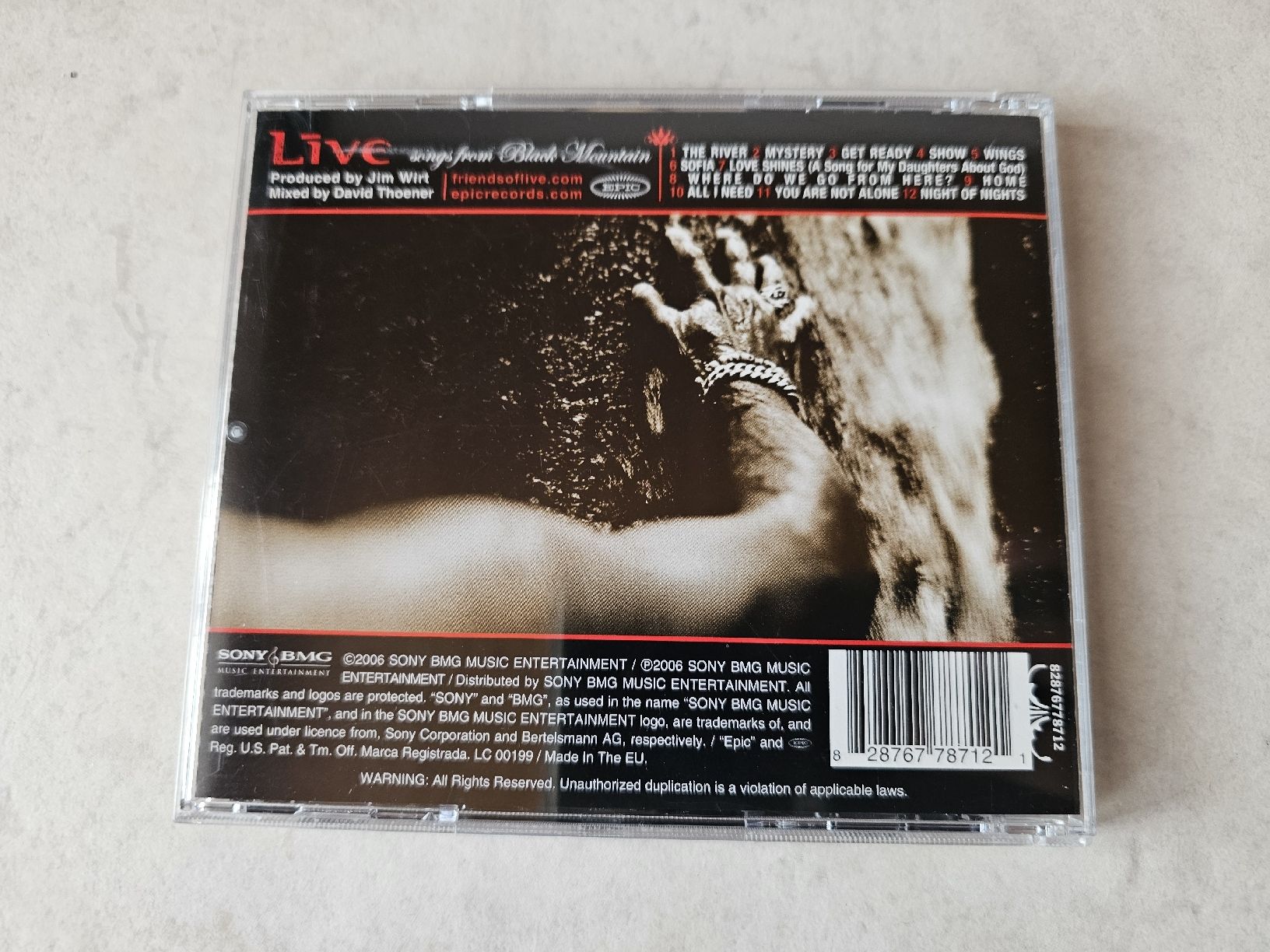 CD: Live  -  Songs From Black Mountain – Usato da Schneisingen venduto da backstore24 1