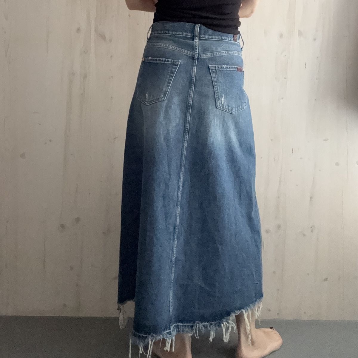 Mankind Röcke: 7 For All Mankind Maxi Jeansrock  Gr. 25 – Neu (gemäss Beschreibung) aus Basel von Magali82 5
