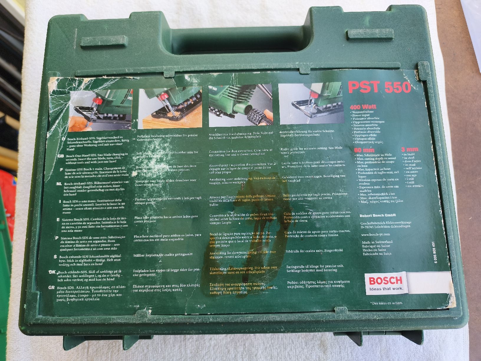 Bosch Tutti gli attrezzi: Stichsäge Bosch mit Koffer – Usato da Recherswil venduto da Sruscha58 6