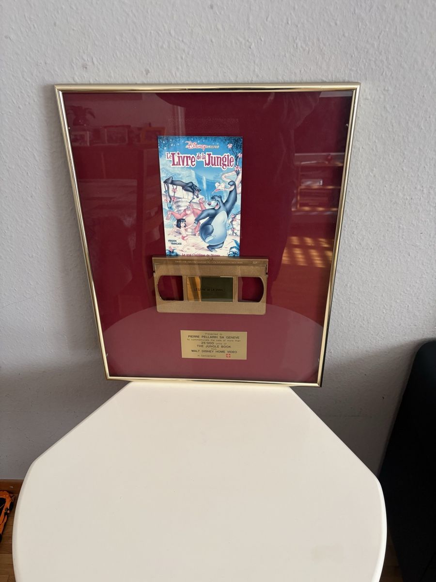Fumetti: Rare tableau de reconnaissance de Walt Disney – Usato da petit lancy venduto da FerreiraLuis