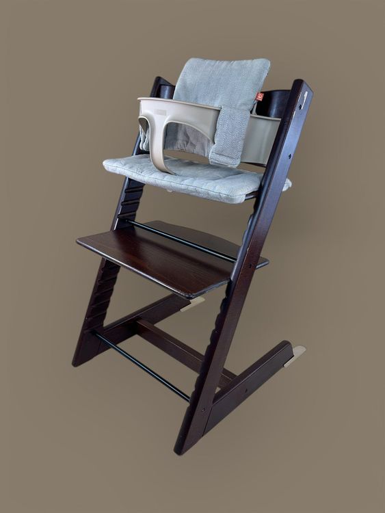 Stokke® Tripp Trapp inkl. Babyset & Kissen / Walnuss 1