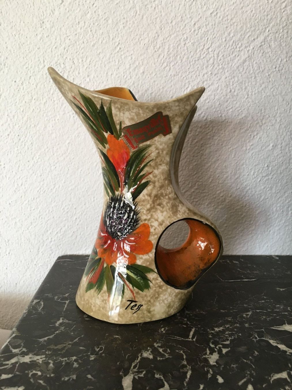 Vase & Récipients: Vintage Vase TESS Vallauris – D'occasion à Samstagern par TAAF 1