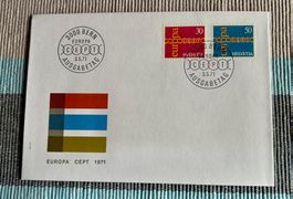 FDC Europa 1971