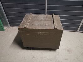Militär Holzkiste