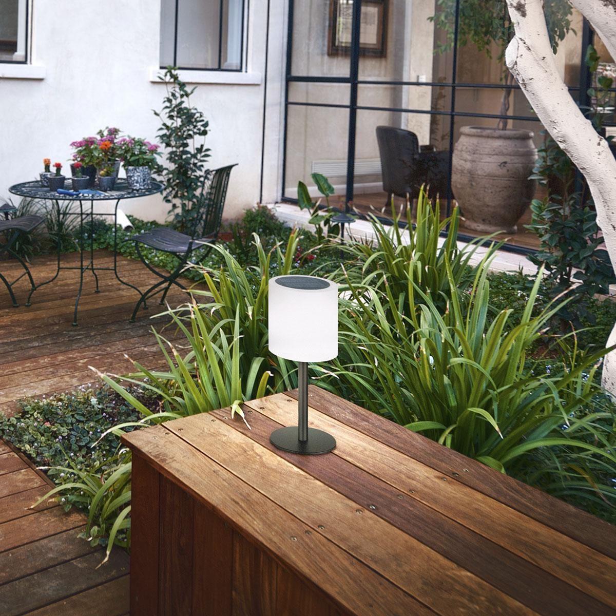 Lampade: LED Aussen Tischleuchte, 30 cm Höhe – Nuovo (secondo la descrizione) da Kreuzlingen venduto da Smart-Light 1