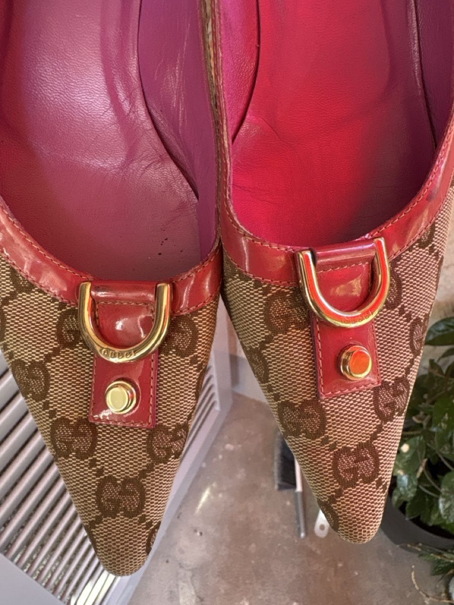 Gucci Chaussures femmes: Gucci Canvas Pumps Y2K – D'occasion à Bern par LoveVintageY2K 6