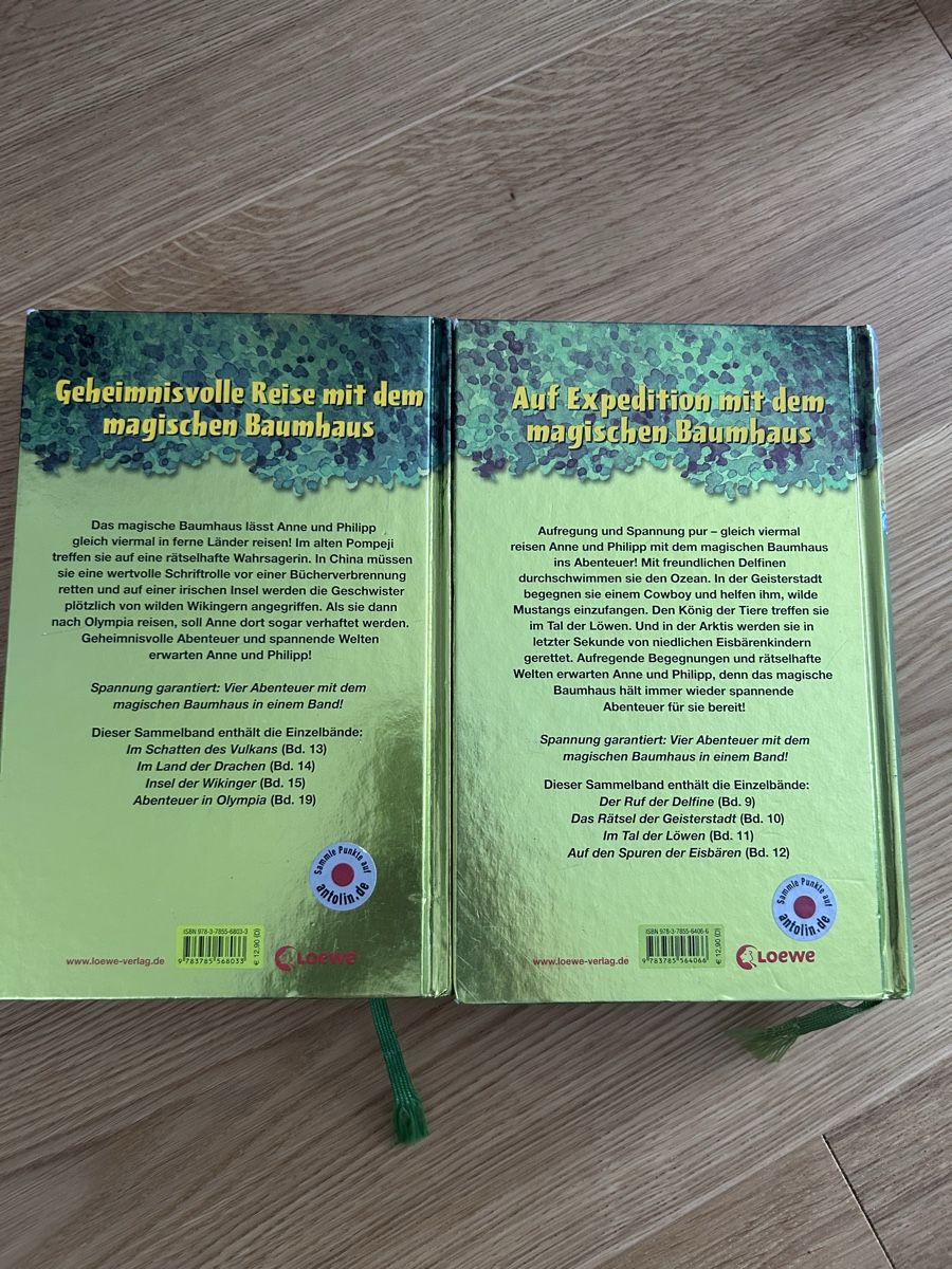 Bücher: Zwei Bücher "Magisches Baumhaus" – Gebraucht aus Strengelbach von aline.e.f. 1