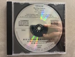 CD Vivaldi The Four Seasons Wind Concerti Naxos