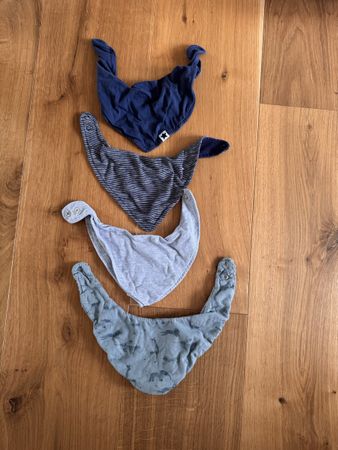 Dreieckstücher, Halstuch Baby 4 Stück